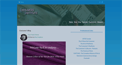 Desktop Screenshot of costumers-institute.com
